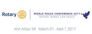 Rotary Peace Conference March 31 2017