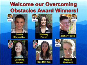 "Overcoming Obstacles Awards" 
