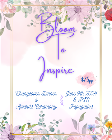Bloom To Inspire Changeover Dinner