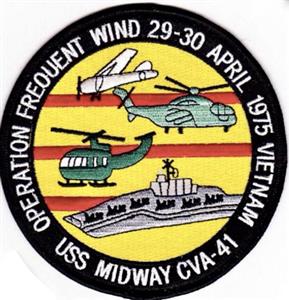 Operation Frequent Wind on the Midway