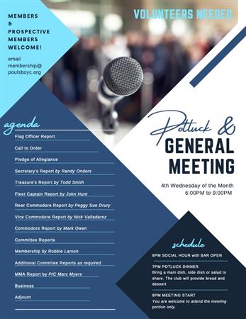 General Meeting/Potluck | APR