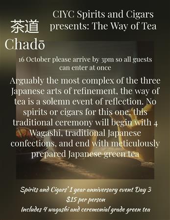 Chado Japanese Tea Tasting