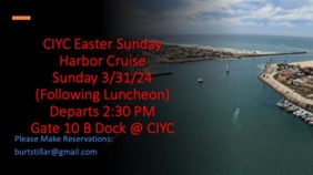 CANCELED Easter Sunday Harbor Cruise canceled 