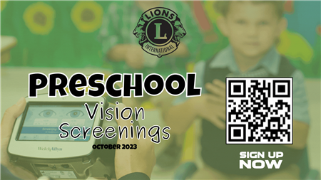 Preschool Vision Screenings 