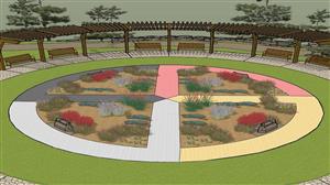 Sacred Circle Garden in Lead