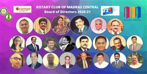 Madras Centrale and CK Rotary - sister clubs.