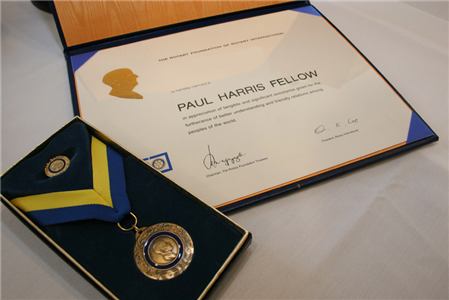 Paul Harris Awards 