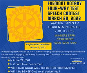Rotary 4 Way Speech Contest