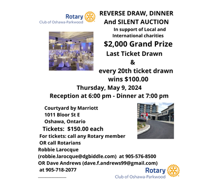 2024 Reverse Draw, Dinner & Silent Auction Gala