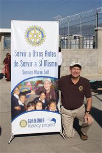 Rotary Club of North Bay, President of Canadian Friends, Guatemala Literacy Project