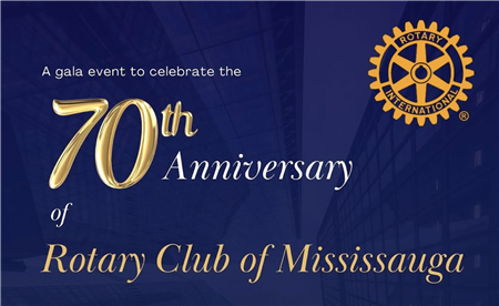 Rotary Club of Mississauga's 70th Anniversary Gala