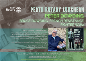 Bruce Dowding | Australian born French Resistance Fighter WW2