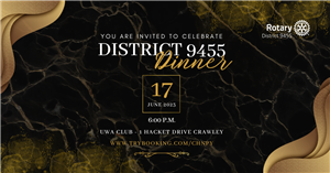 District 9455 Celebration | Transitioning to Rotary WA