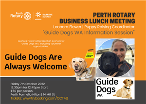 Guide Dogs WA Information Session