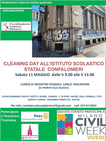 Cleaning ISTITUTO SCOLASTICO STATALE CONFALONIERI 