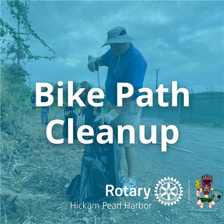 Pearl Harbor Historic Trail Bike Path Clean Up