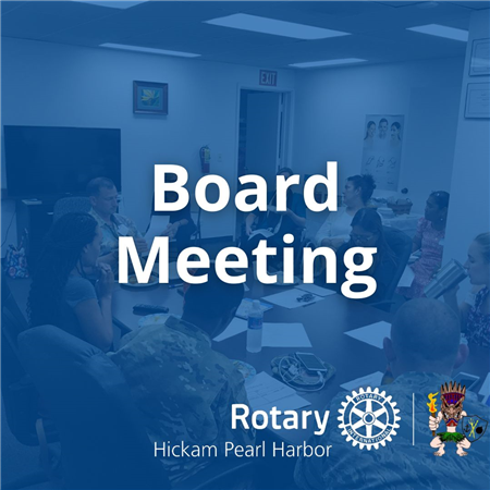 Monthly Board Meeting (December)
