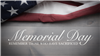 Memorial Day Holiday - <i>Join us at the White Horse!</i>
