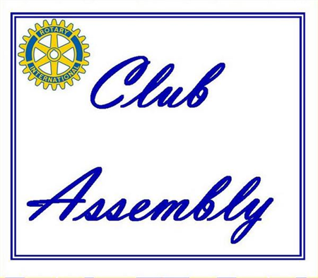 Weekly Meeting 1st Club Assembly