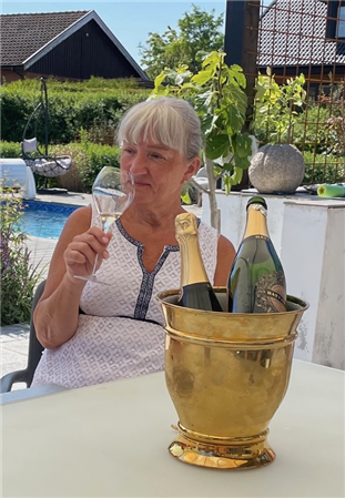 Champagneprovning med Marie Sterner