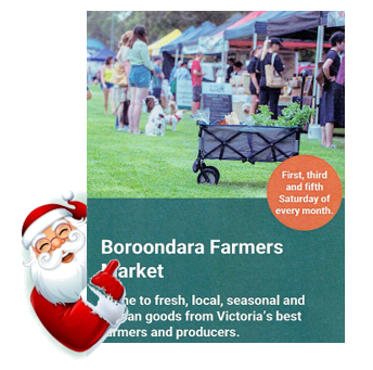 Christmas Boroondara Farmers Market
