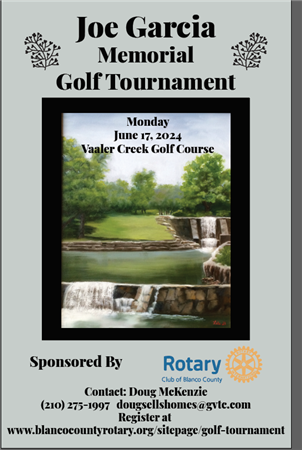 Annual Joe Garcia Memorial Golf Tournament