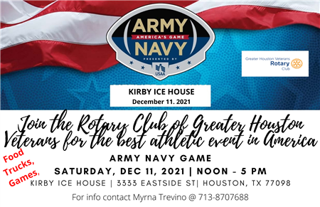 Army/Navy Watch Part  Rotary Club of Greater Houston Veterans
