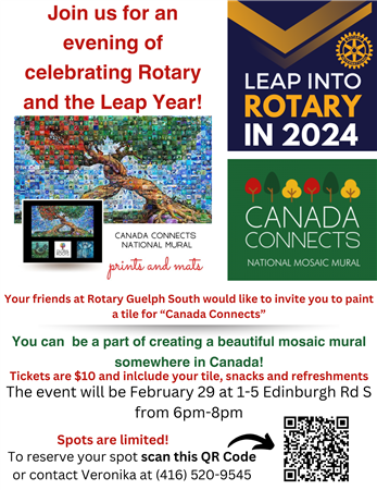 Paint a Tile for &quot;Canada Connects&quot; Mosaic Mural
