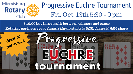 Community Progressive Euchre Tournament
