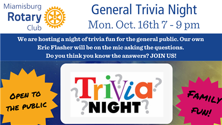 General Trivia Night for the Community