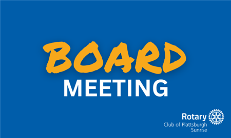 Board Meeting - No regular meeting