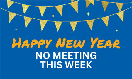 Happy New Year - No Meeting