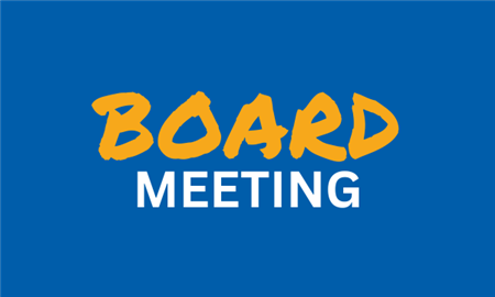 Board Meeting - No regular meeting