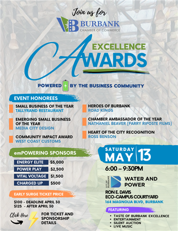 Community: Burbank Chamber Excellence Awards