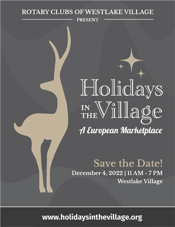 Holidays in the Village. A European Marketplace.