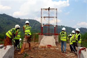 Bridge Construction in Rwanda