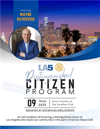 LA5's Distinguished Citizen Program 