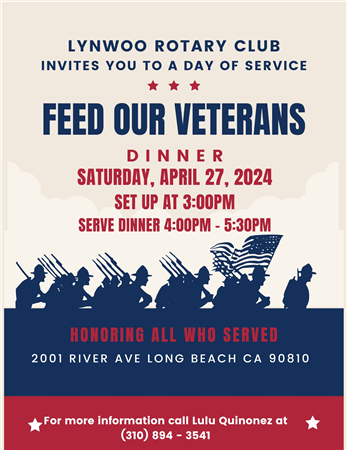 Day of Service - Feed the Veterans