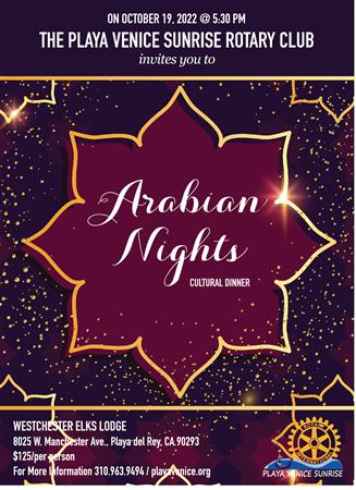 Cultural Dinner - Arabian Nights