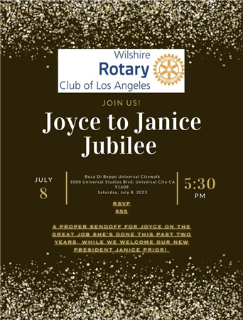 Joyce to Janice Jubilee (RSVP link included)