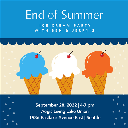 End of Summer Ice Cream Party