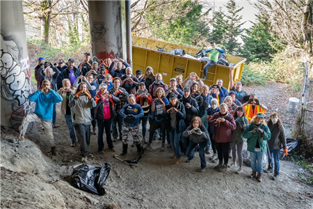 Rotary Litter Pick with We Heart Seattle