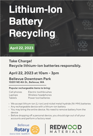 Lithium-Ion Battery Recycling Event