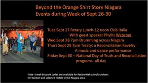 Beyond the Orange Shirt Story - Niagara Falls 2022