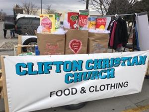 Clifton Christian Church Food and Clothing