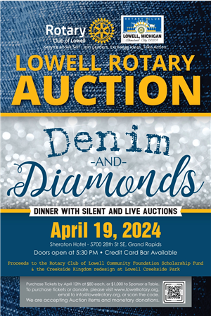 Denim & Diamonds Live and Silent Auction