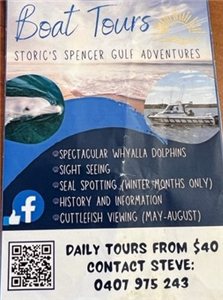 Storic's Spencer Gulf Adventures - the Future