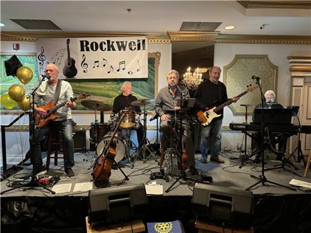 Rick's band Rockwell at La Reggia