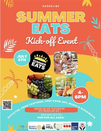Summer Meals - need volunteers for event July 6