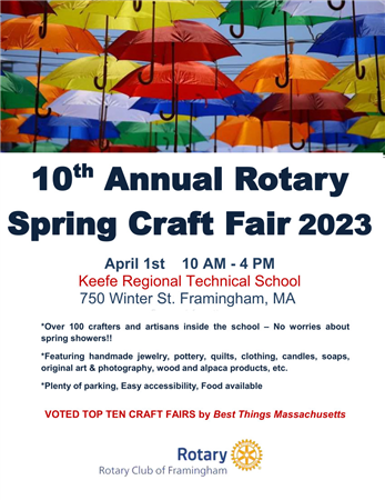 Rotary Spring Craft Fair